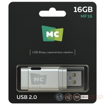 Флешка USB 2.0 16GB More Choice MF16